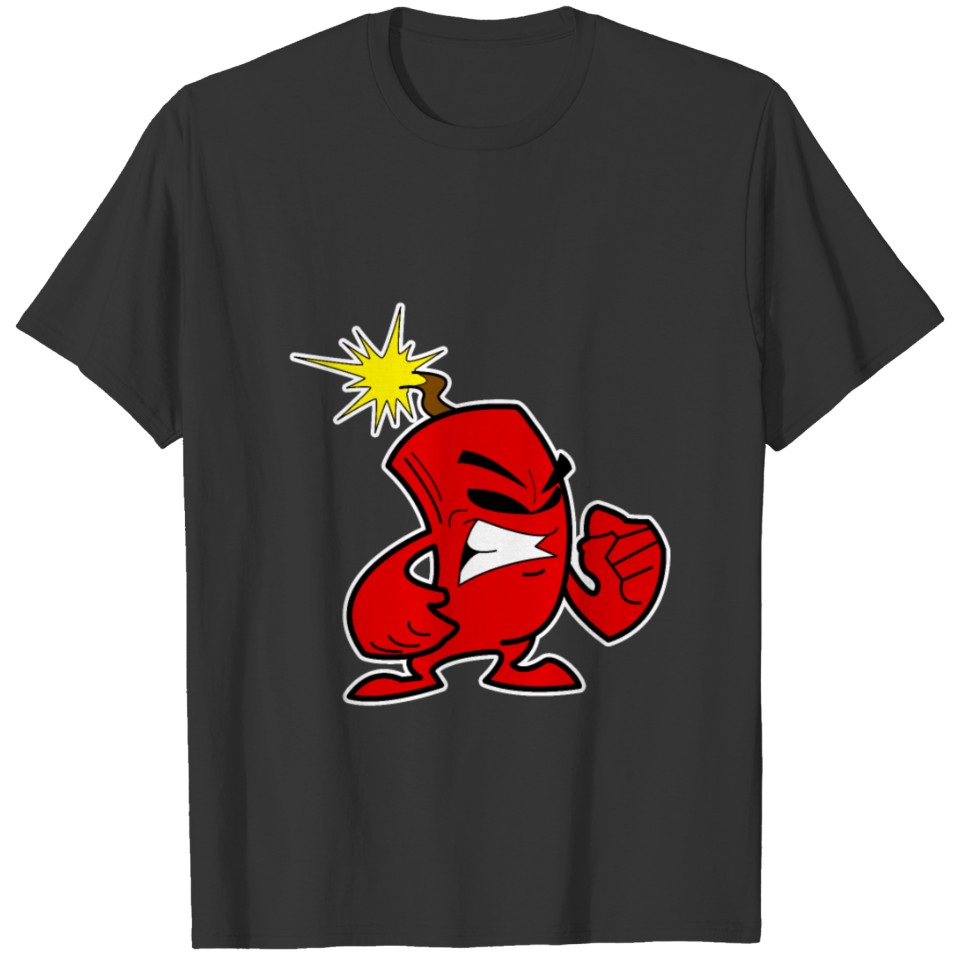 Cool firecracker new year´s eve T-shirt