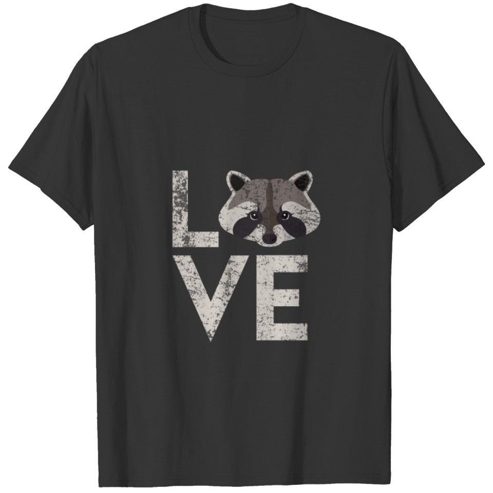 Raccoon Love T-shirt