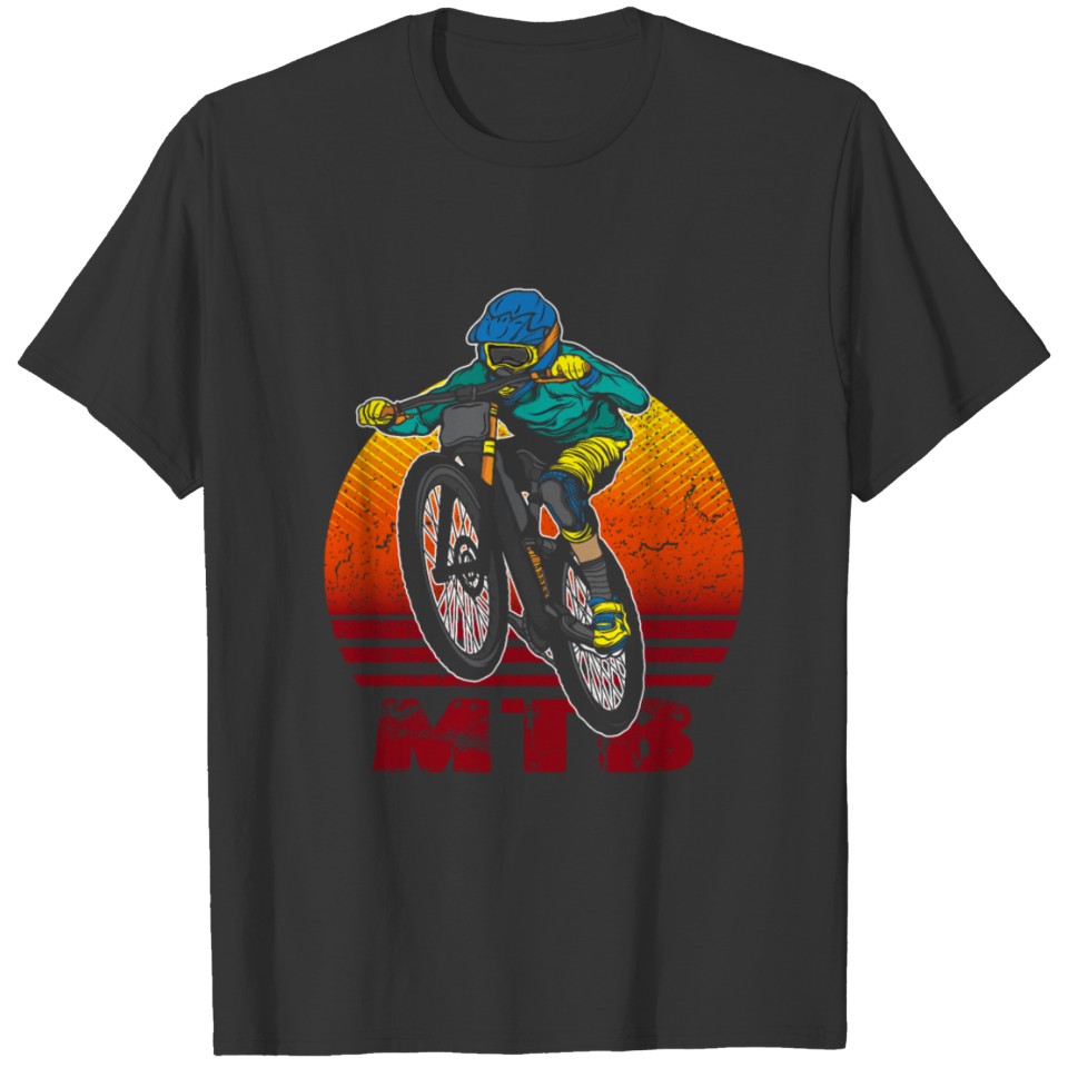 MTB Mountain Bike Downhill Extrem Sport Gift T-shirt