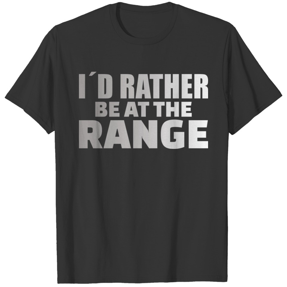 PRO GUN / TRAP SHOOTING: At The Range T-shirt