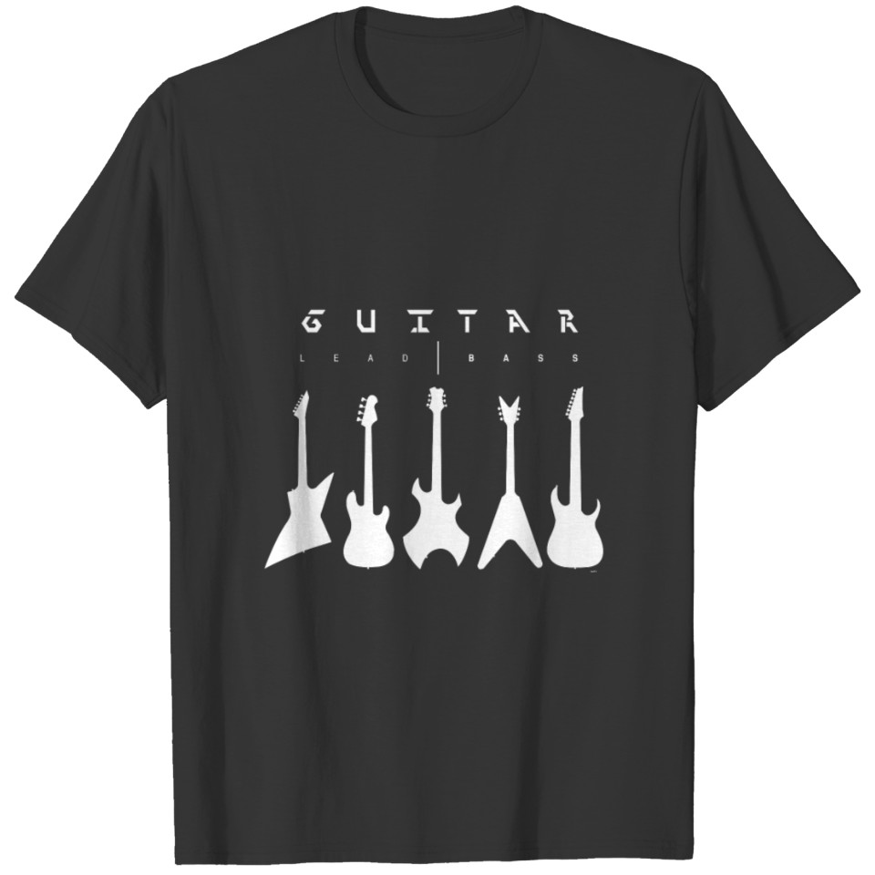 Guitar Lead Bass Guitarist Band Member Music T-shirt