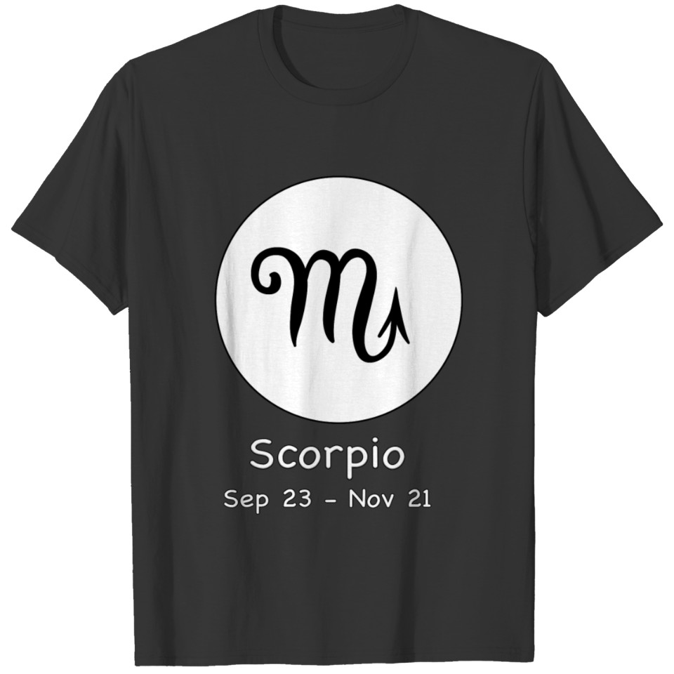 Scorpio Horoscope T Shirts