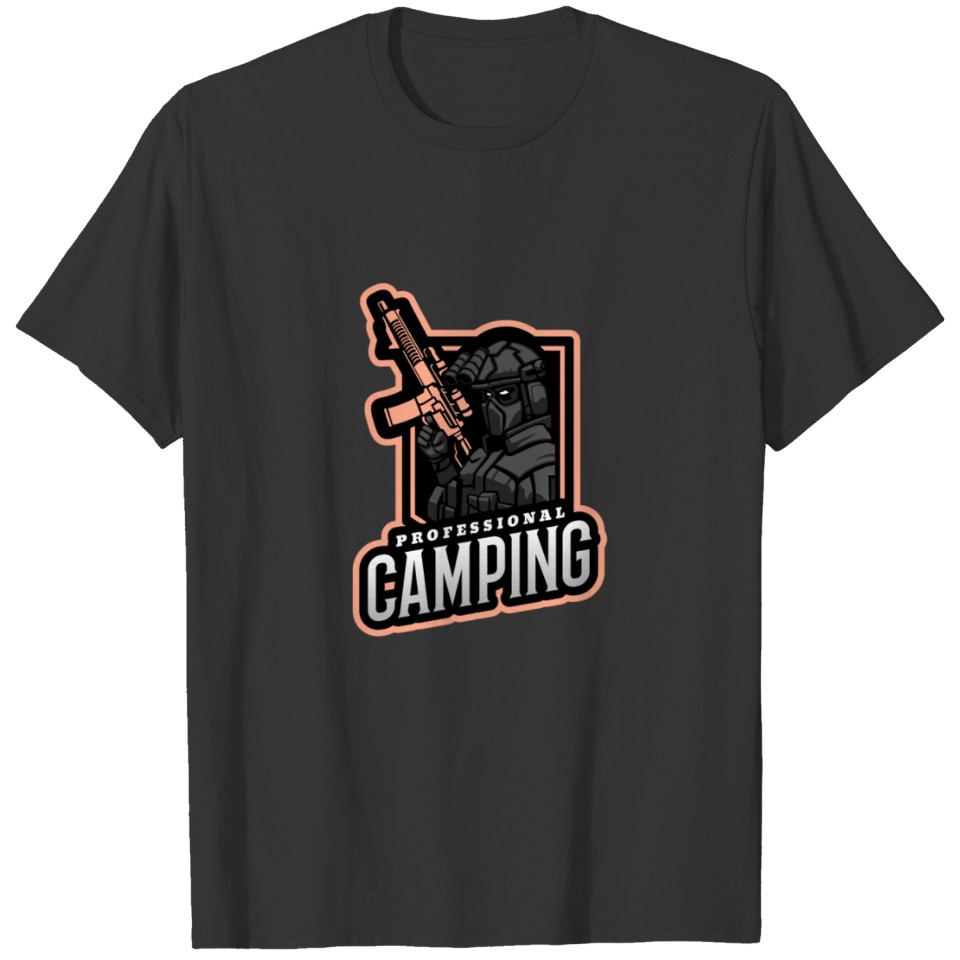 Professional Camping T-shirt