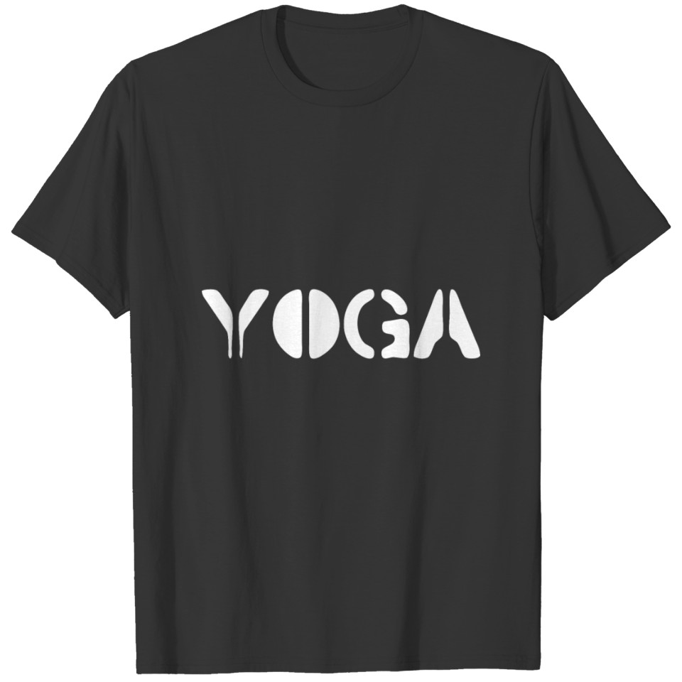 YOGA white T-shirt
