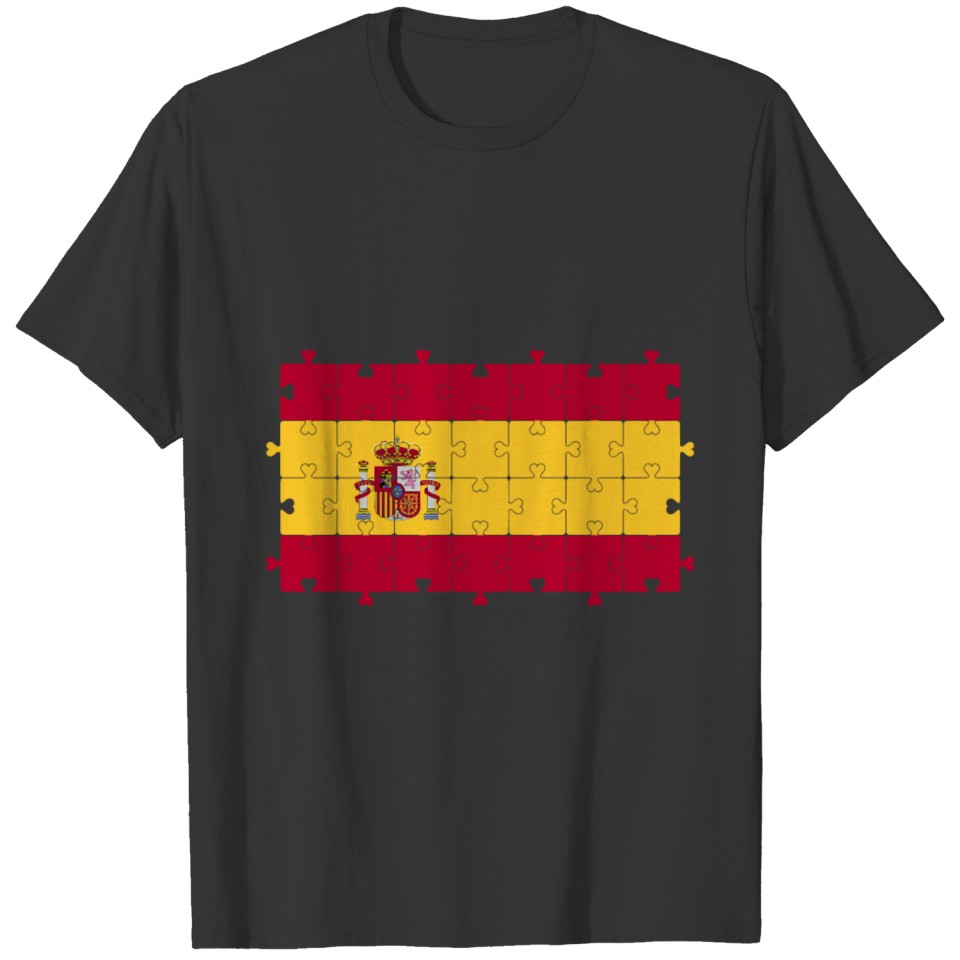 Spanish Flag , Flag of Spain T-shirt