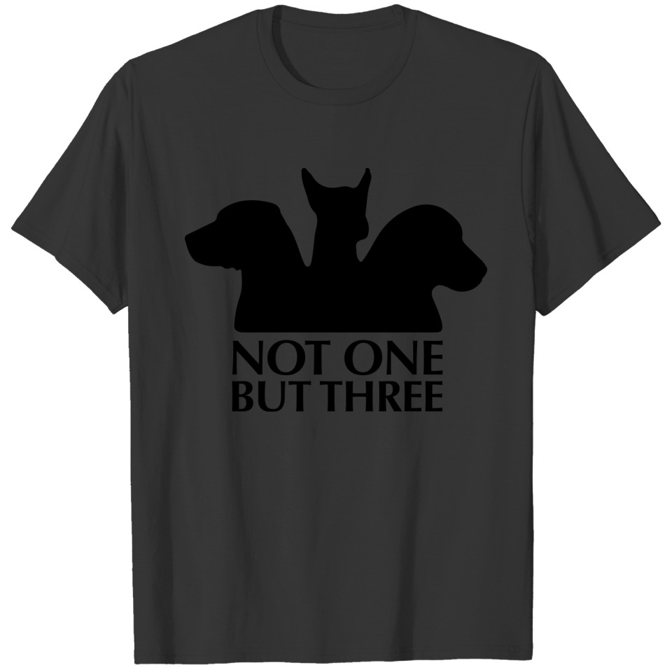 Dogs Not one but three 1c T-shirt