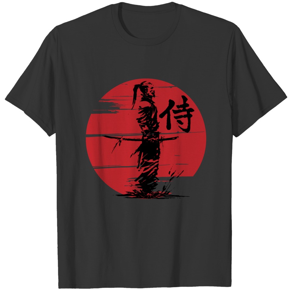 Bushido Samurai Japanese martial arts warrior T-shirt