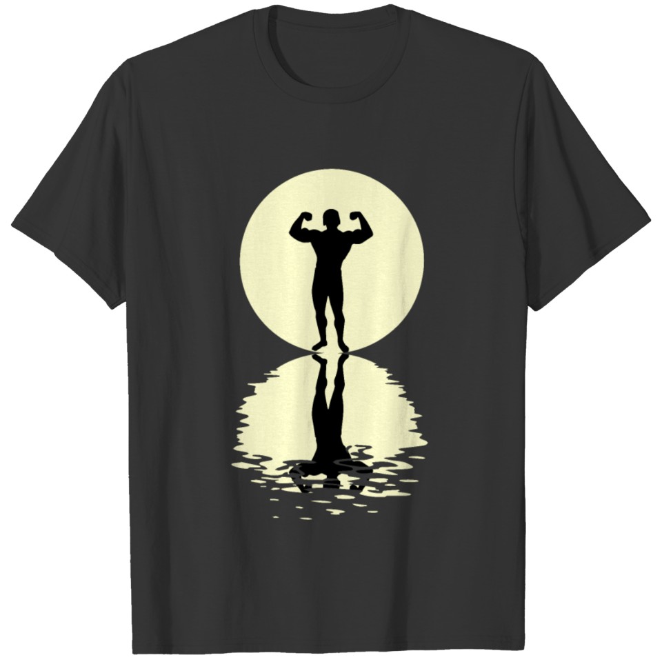 Bodybuilding Moon T-shirt