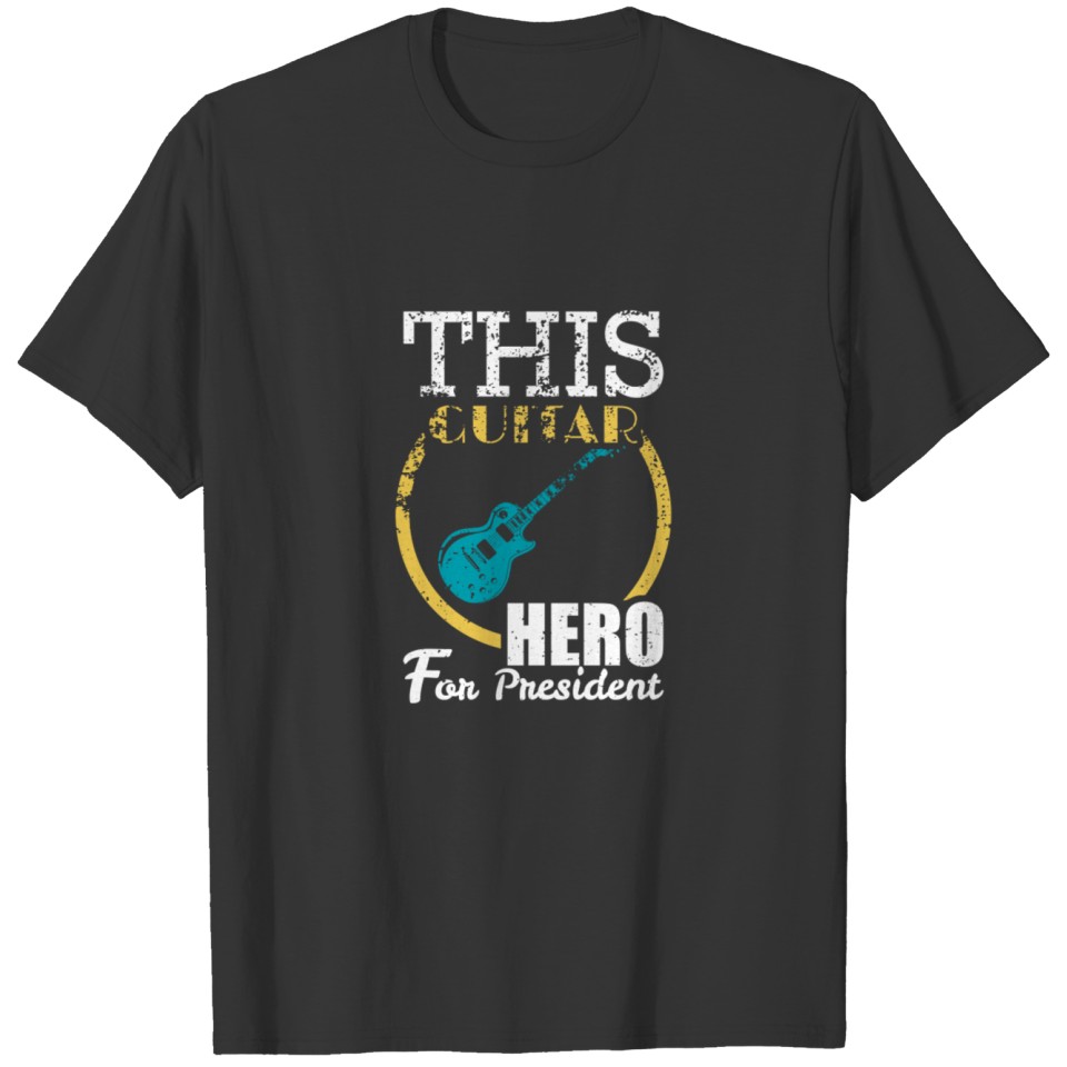 Guitar E-Guitar T-shirt