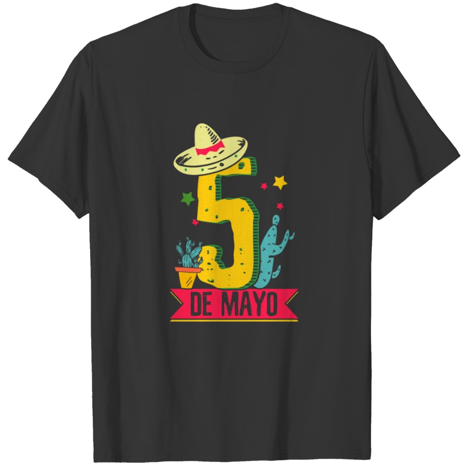 5 de Mayo Mexican Cinco de Mayo Fiesta Pinata Gift T-shirt