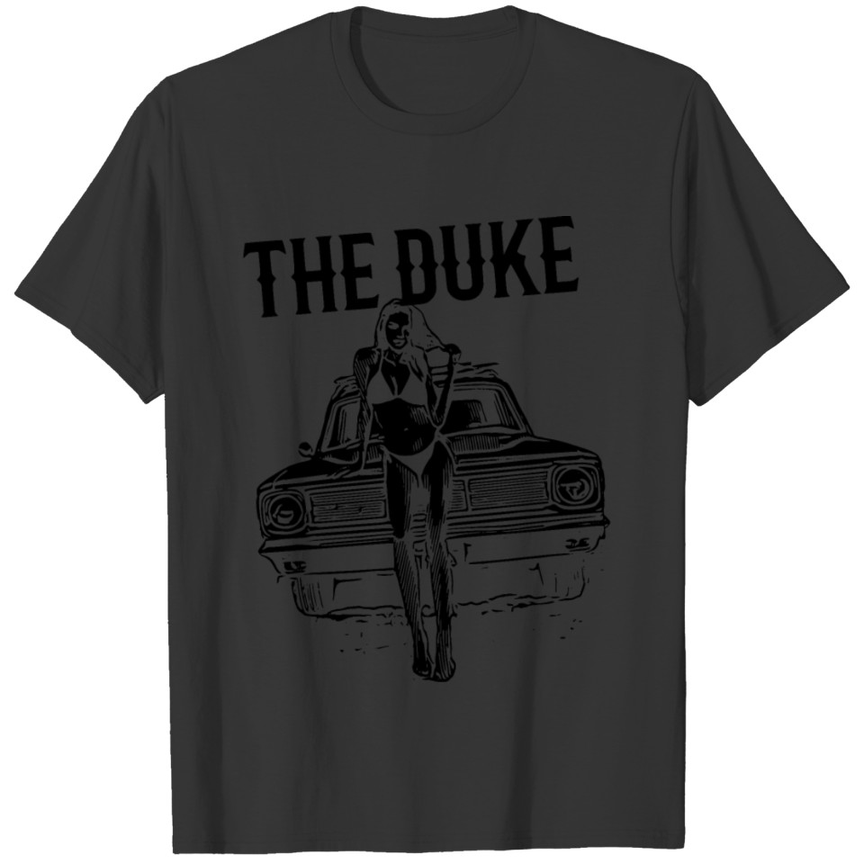 2reborn THE DUKE CAR GIRL Country Route Auto Bikin T Shirts