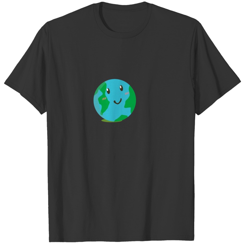 Smilling Earth Design T-shirt
