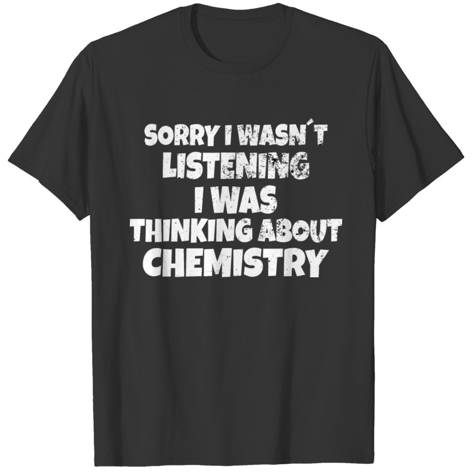 CHEMISTRY: I like chemistry and maybe 3 people T-shirt