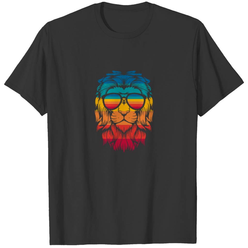 Rasta Reggae - Vintage Summer Sunset Lion T Shirts