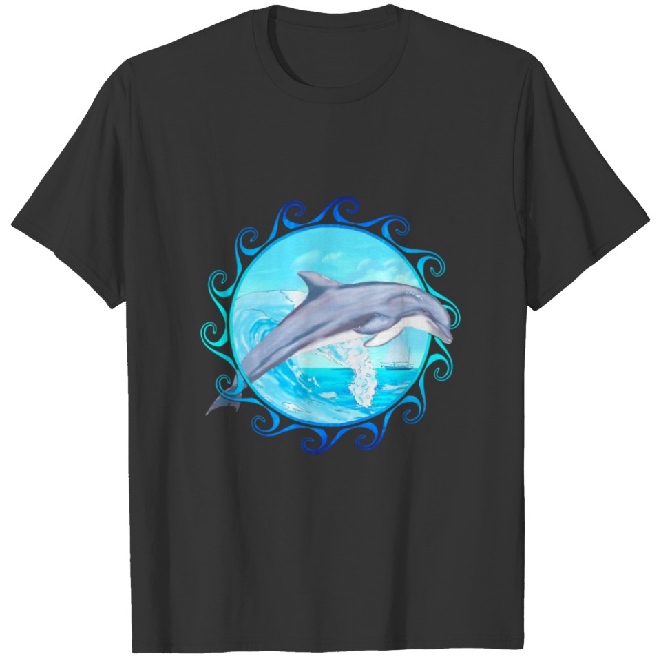 Maori Sun Dolphin T-shirt