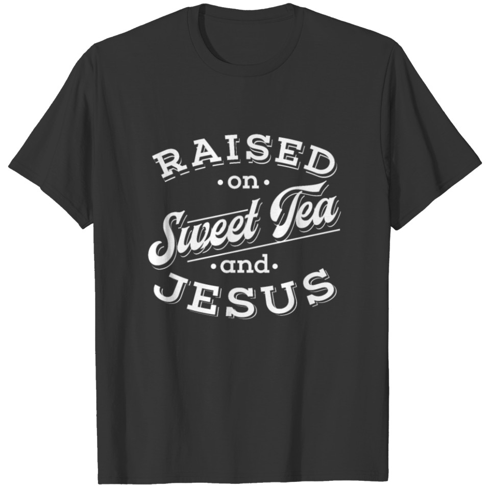 Womens Christian Southern Gift Girls Sweet Tea T-shirt