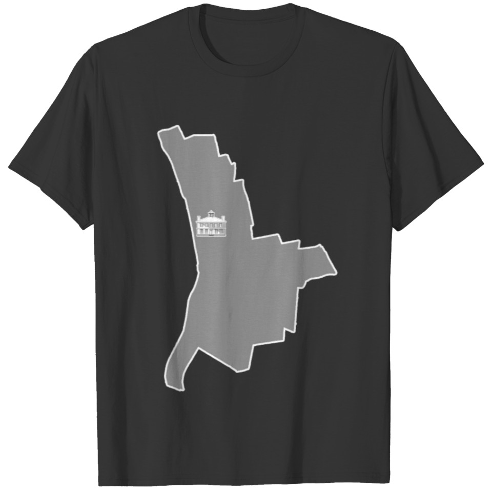 Trent House Map T-shirt