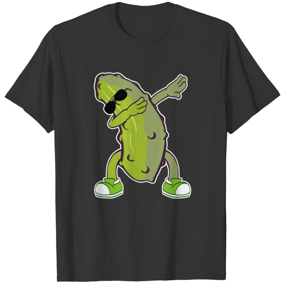 Dabbing Cucumber Dab Swag Swagger Tshirt Design T-shirt