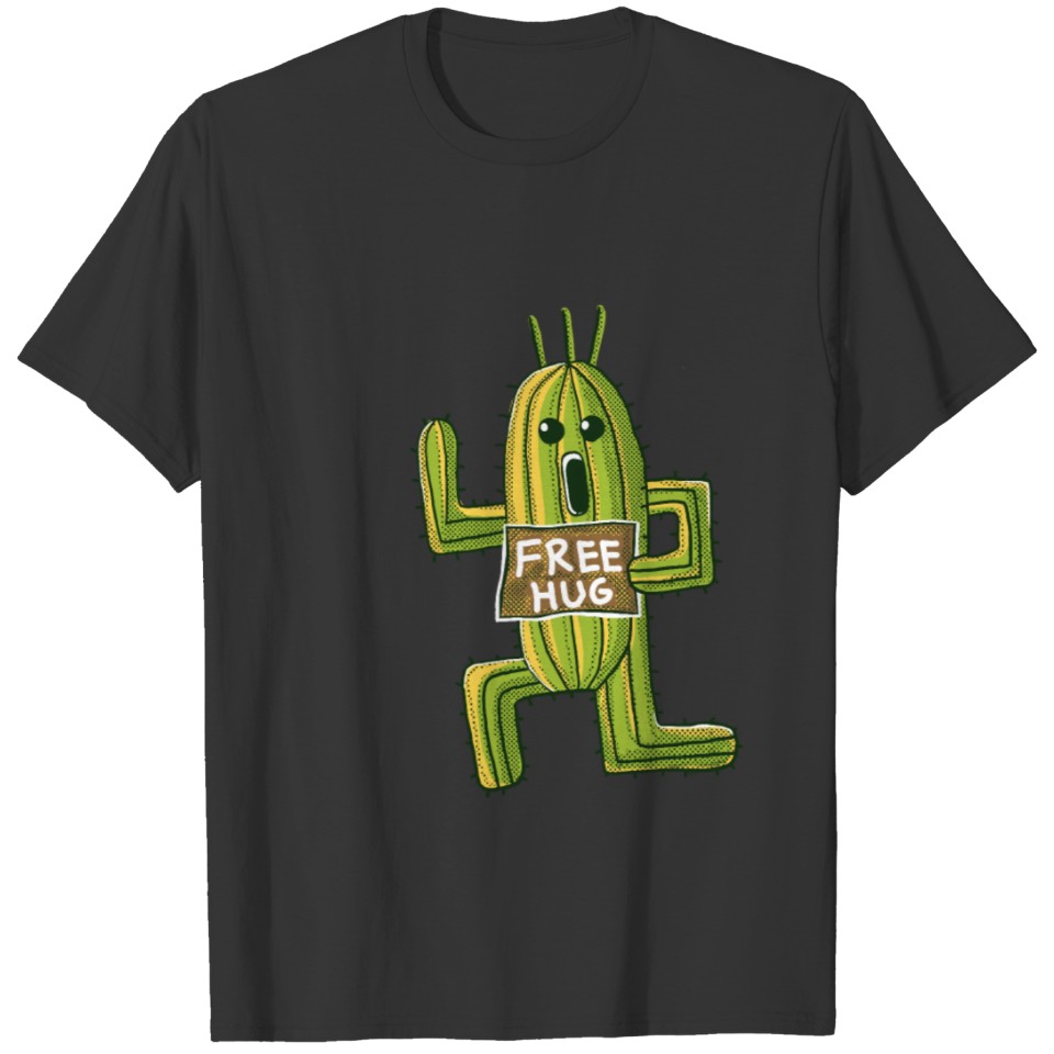 free hug cactuar T-shirt