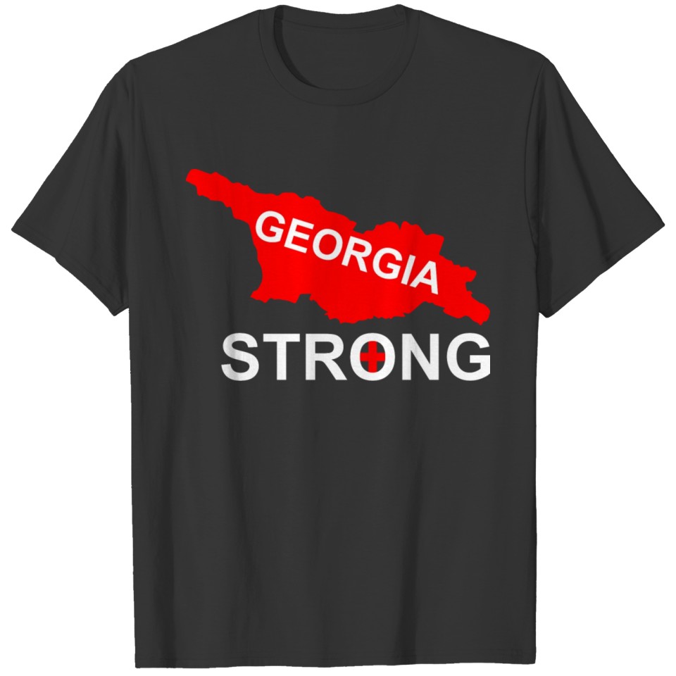 georgia strong map flag shirt T-shirt