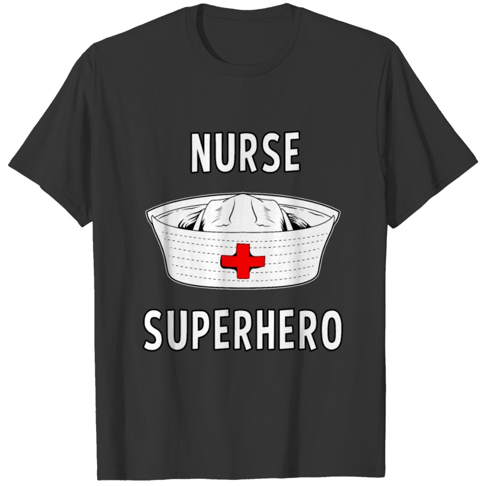 Amazing Frontline Nurse Superhero T Shirts