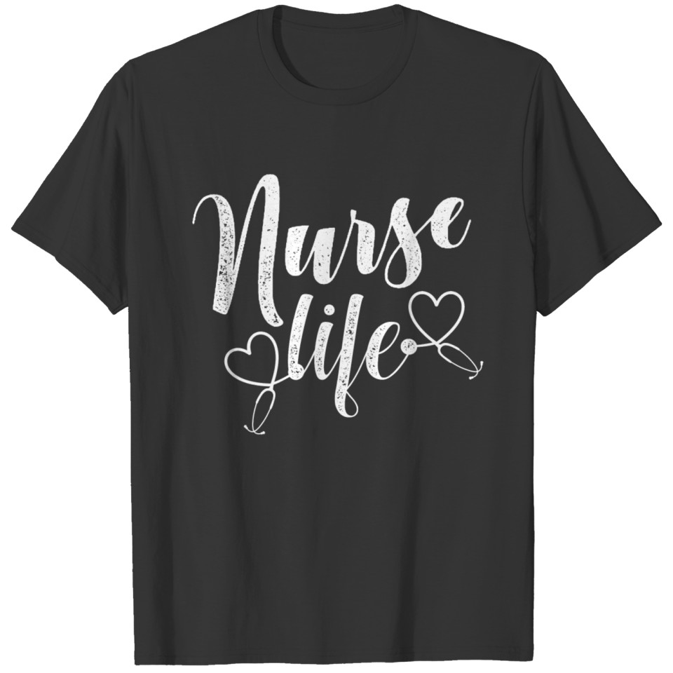 Nurse Life Women Girl Gift T-shirt