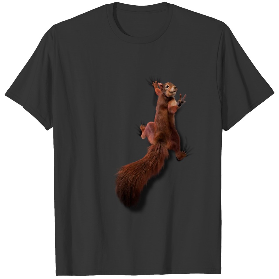 Peace Squirrel 3d Gift For Mens Womens Kids T Shirts