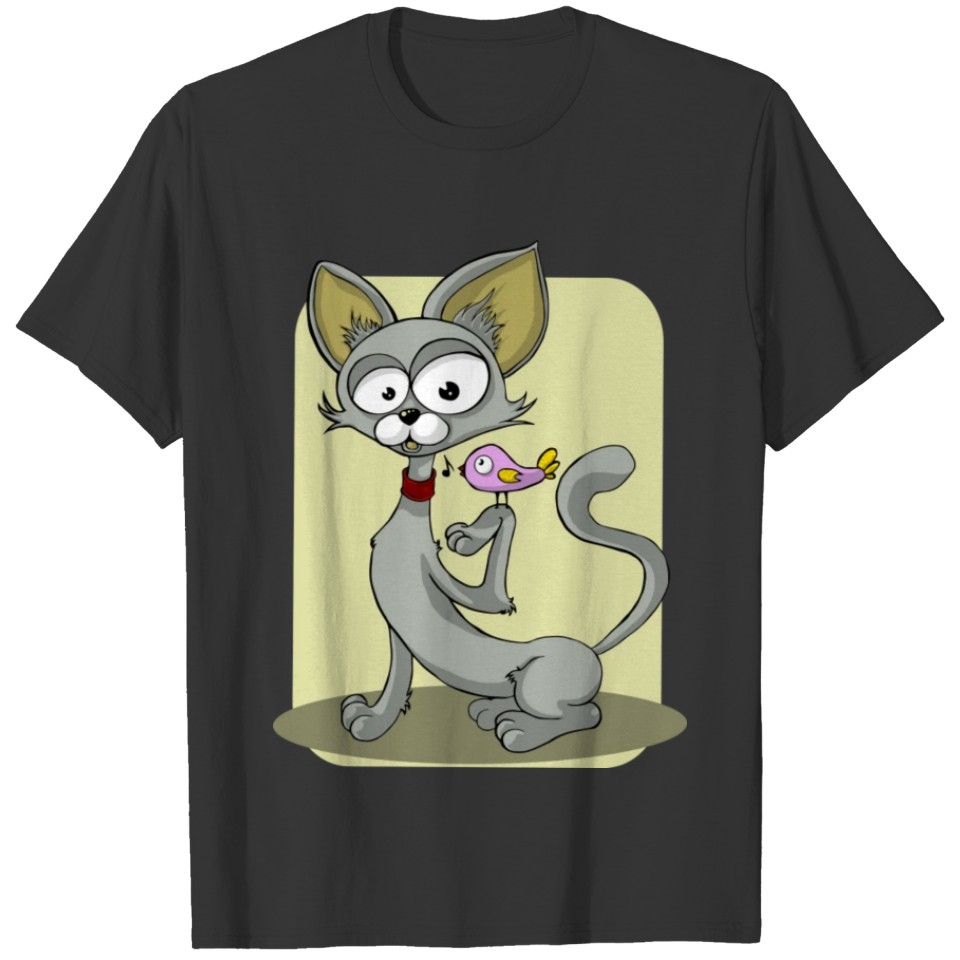 Cute cat T-shirt
