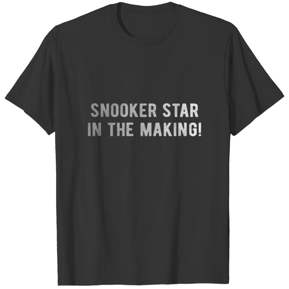 POOL / BILLIARDS : Snooker star in the making! T-shirt