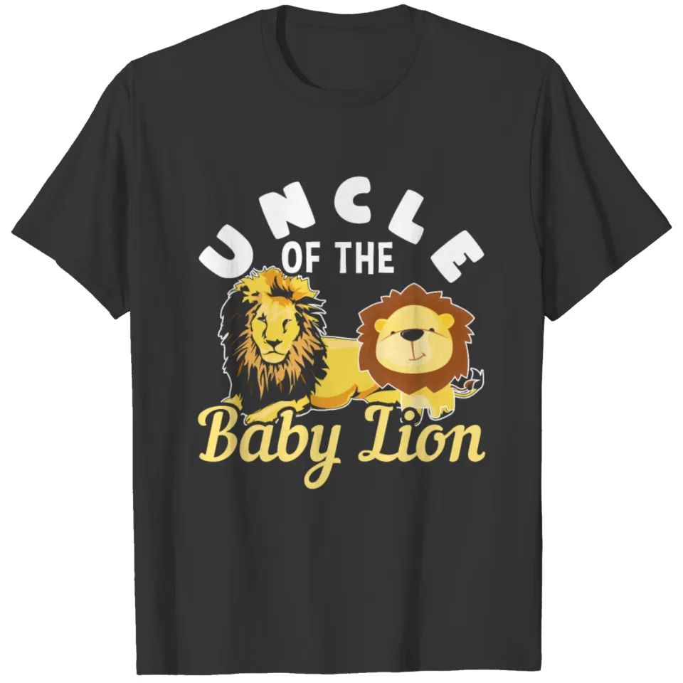 Uncle - Baby Lion T Shirts