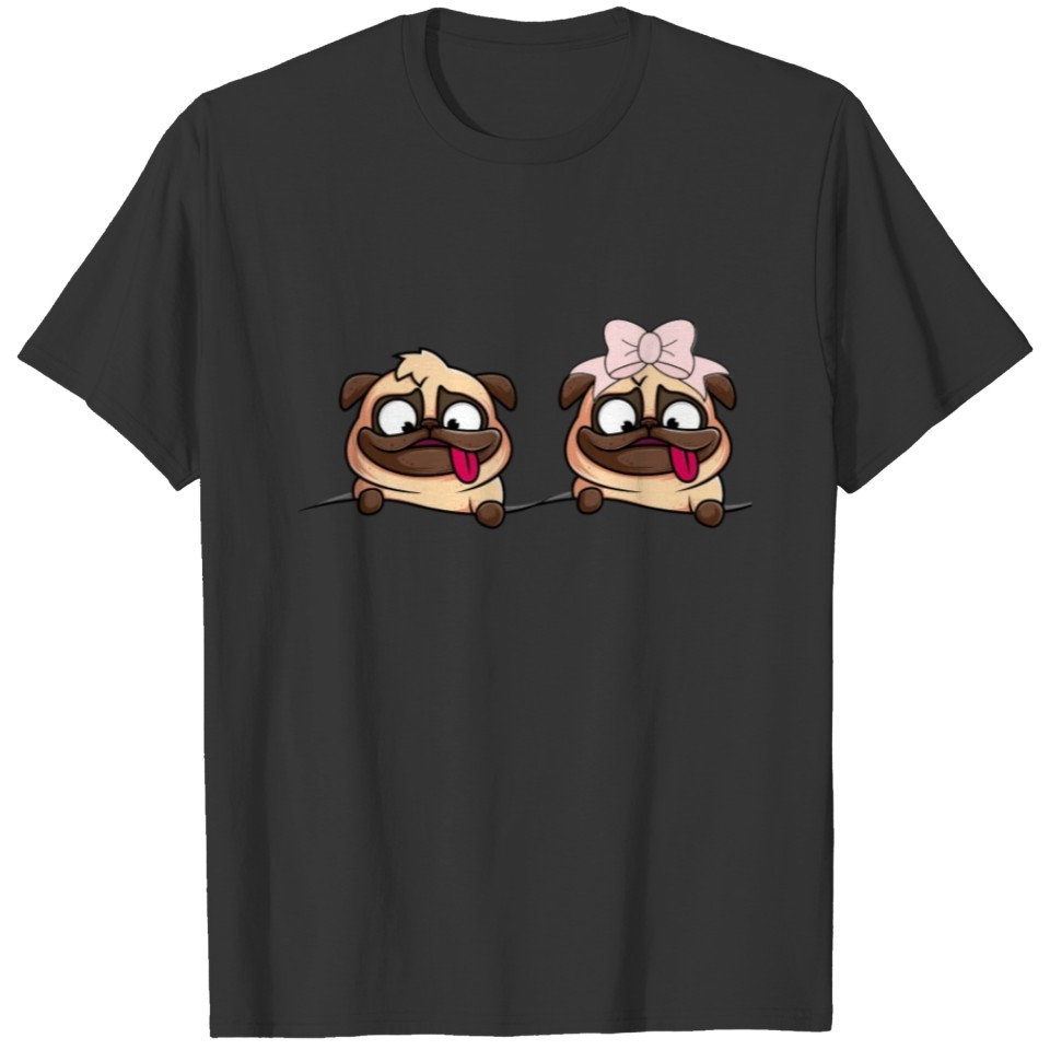 PUG LOVE CUTE PETS T-shirt