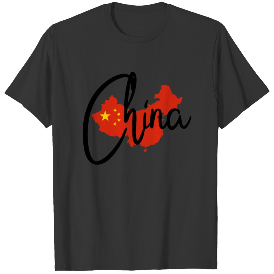 China Flag - chinese - Asia - Beijing - Peking T-shirt