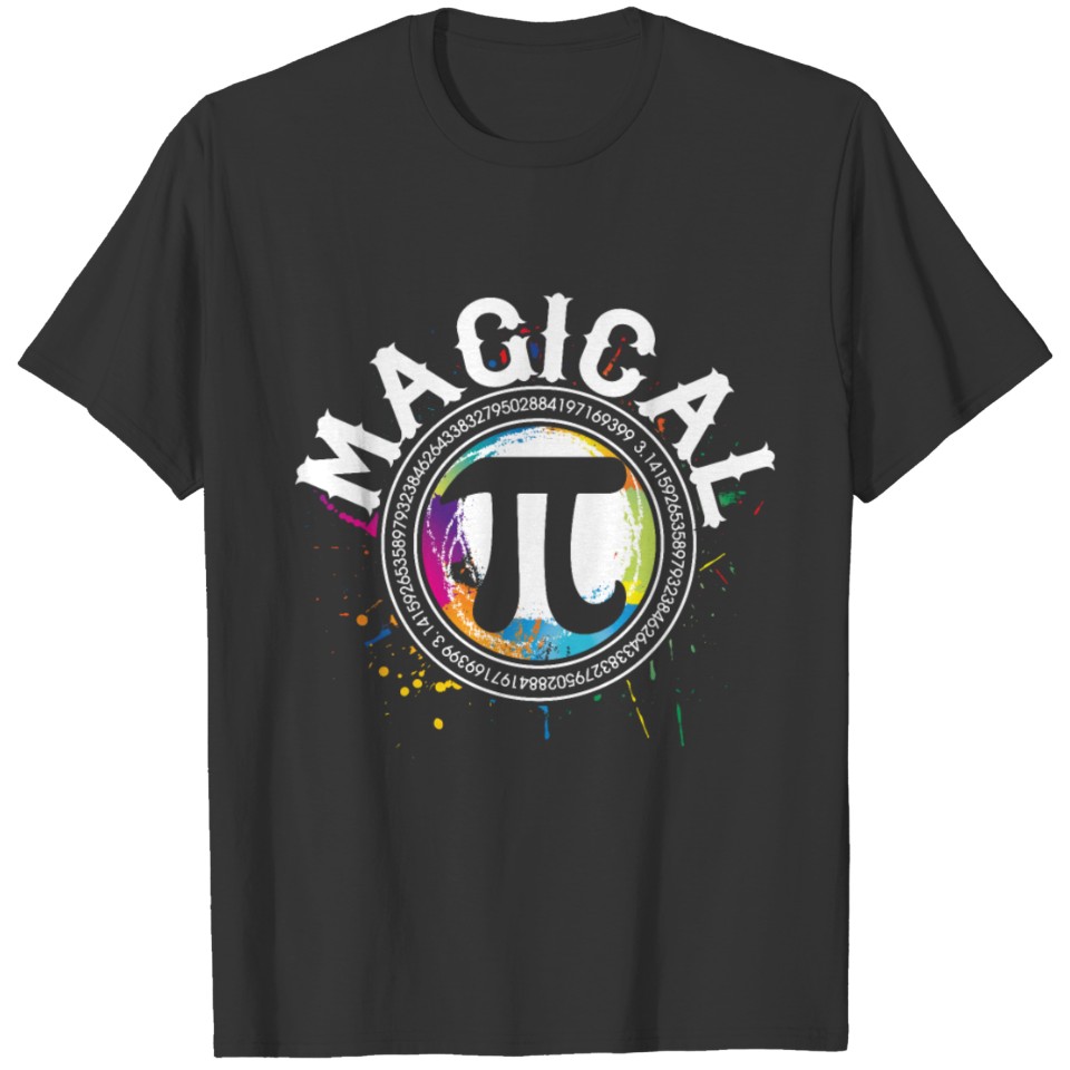 Pi Day 3.14 Magical Funny Math Science T-shirt