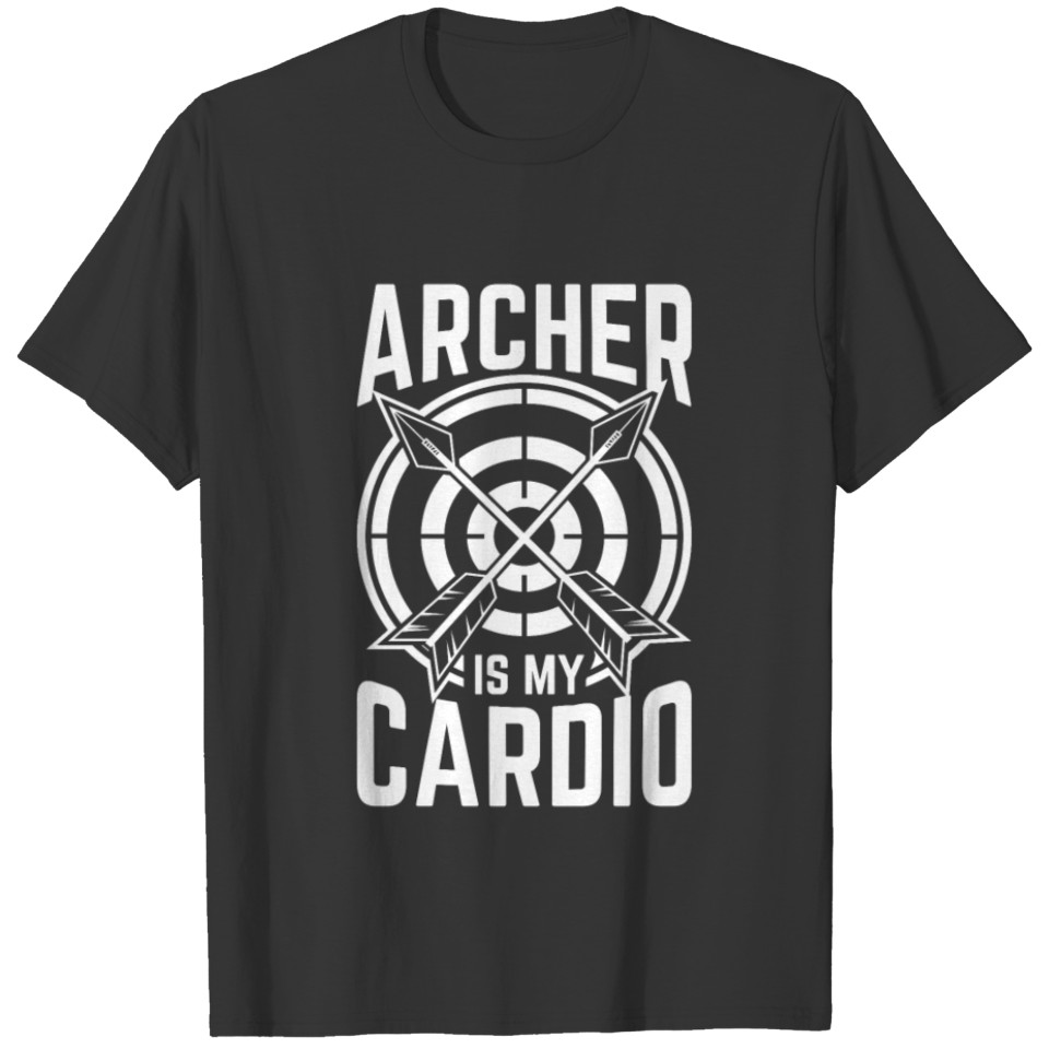 Sarcastic Archery Design Quote Archery Is My Cardi T-shirt
