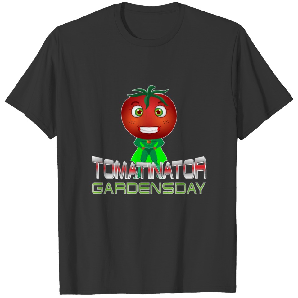 Tomatinator | gardener garden hobby gift idea T-shirt