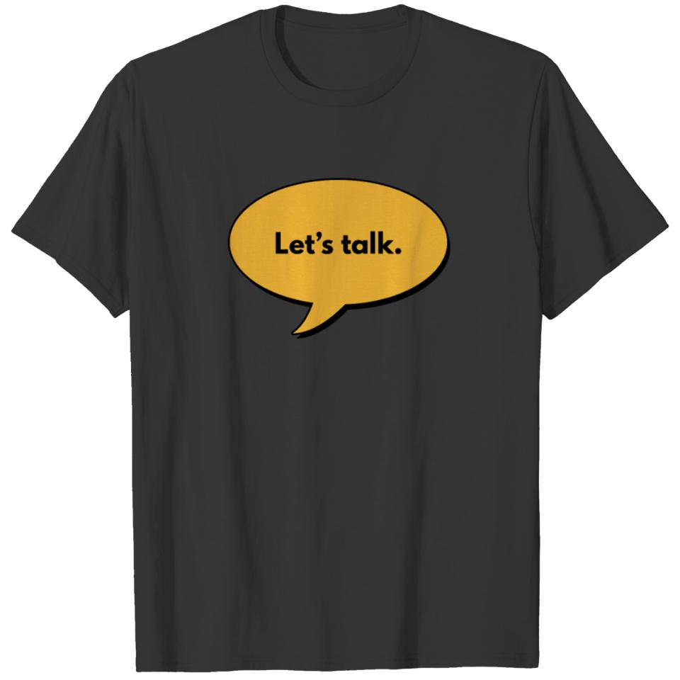 Let's talk T-shirt