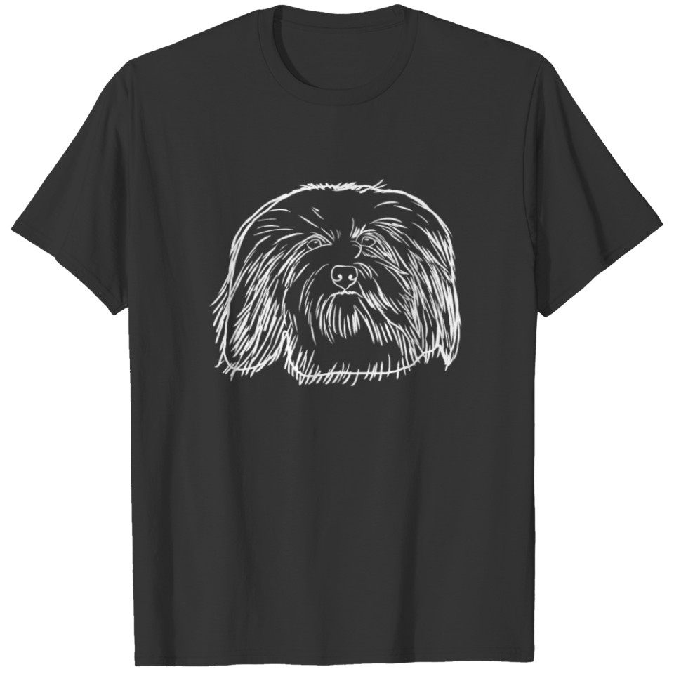 Dog Havanese Strokes T-shirt