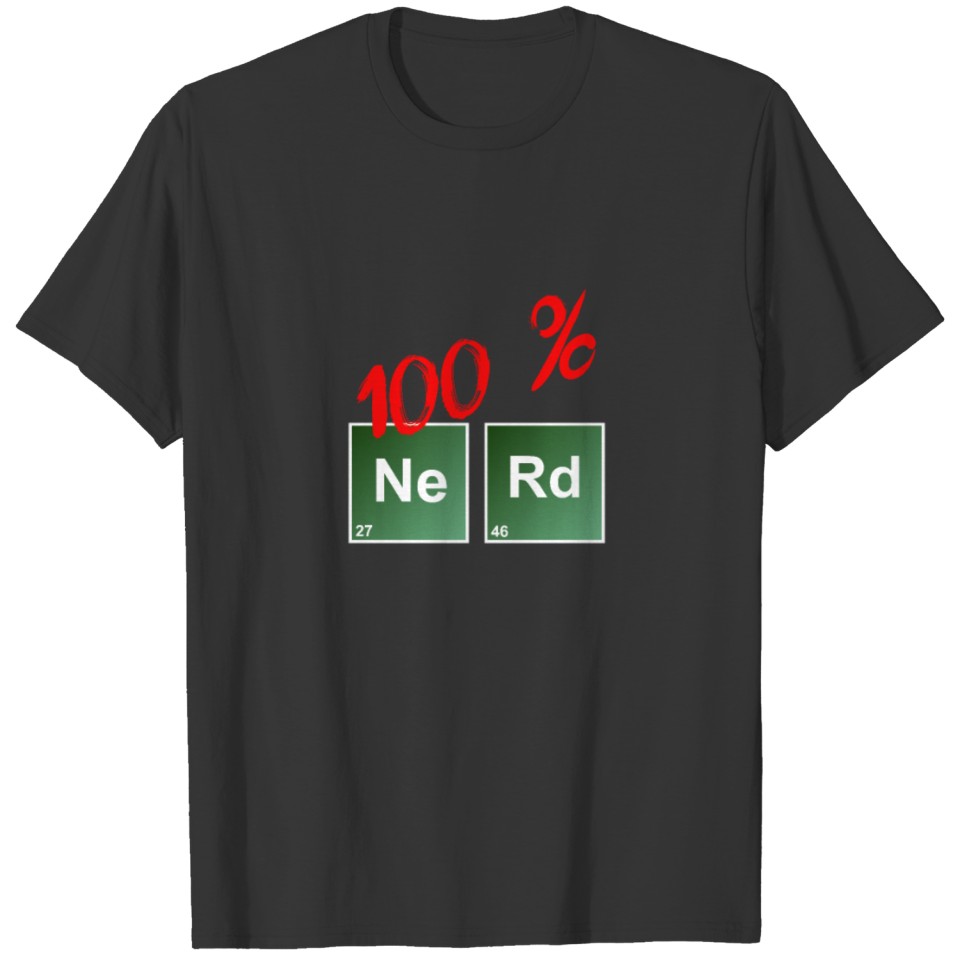 100 % Nerd T-shirt