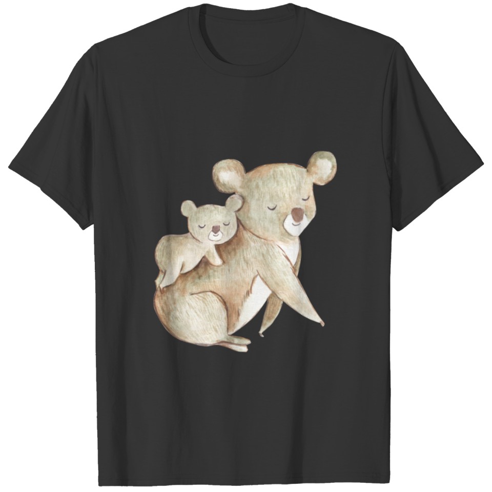Koala Bear Mom Son Gift idea T Shirts