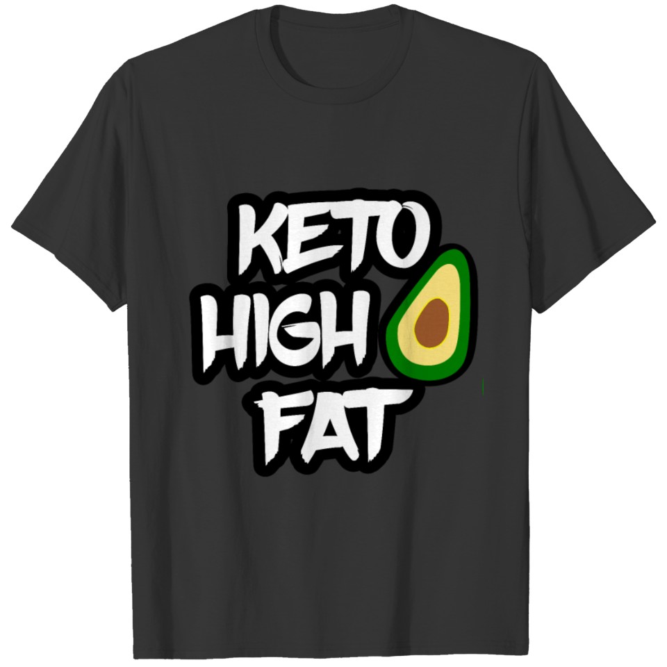 Keto Diet High Fat Low Carb T-shirt
