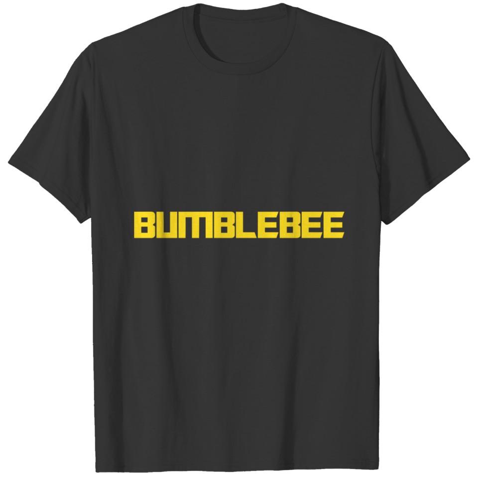 Bumblebee yellow graphic transformers T Shirts