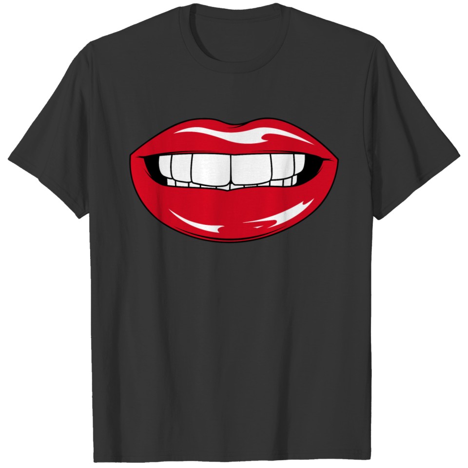 Red Lips Smile T-shirt