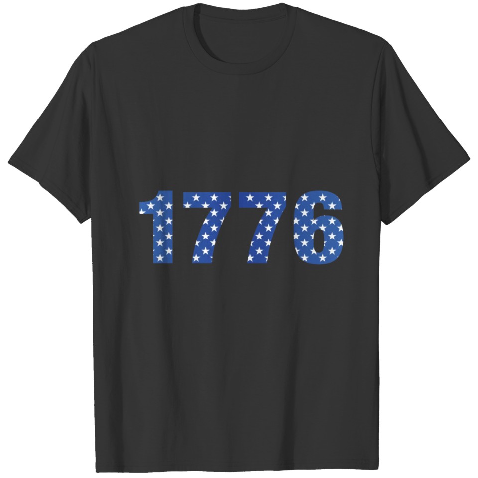 1776 USA Memorial Day 4th of July Independence Day T-shirt