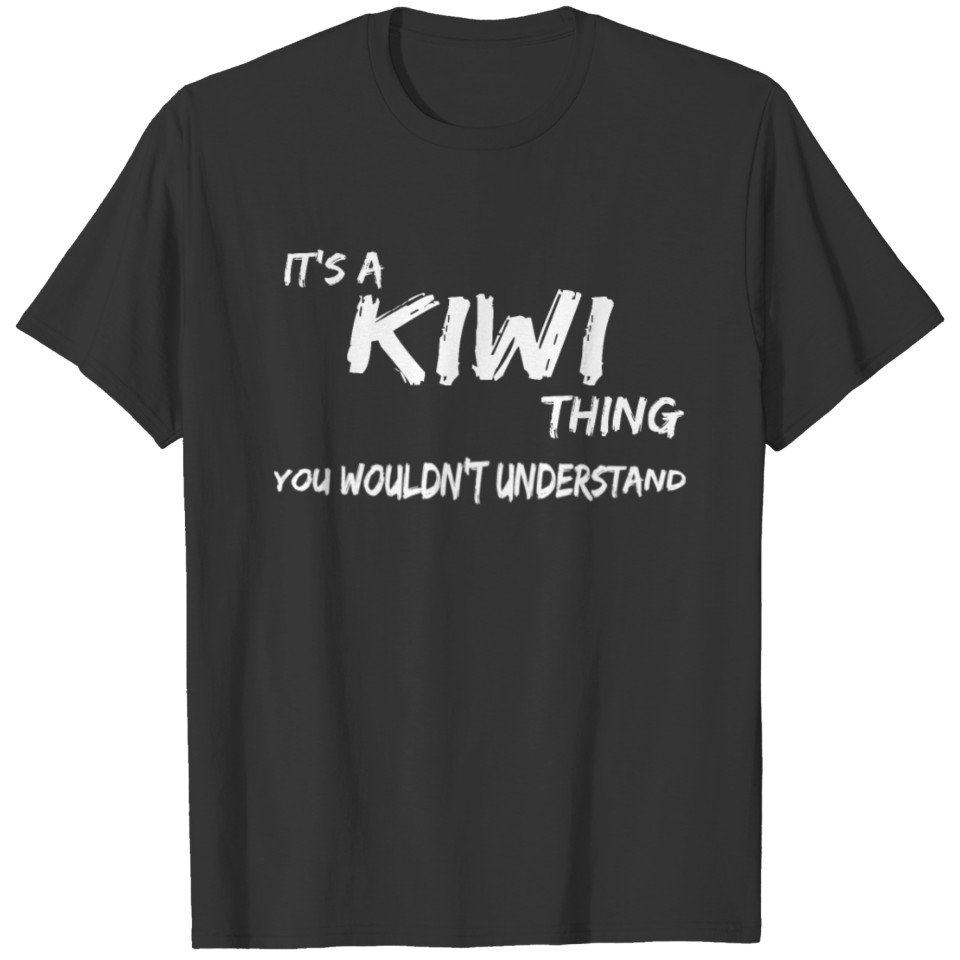 NZ Kiwi Silver Fern Tshirt for New Zealand T-shirt