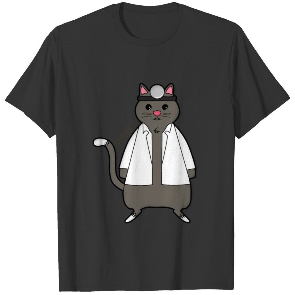 Siamese cat kittens doctor doctor medicine present T Shirts