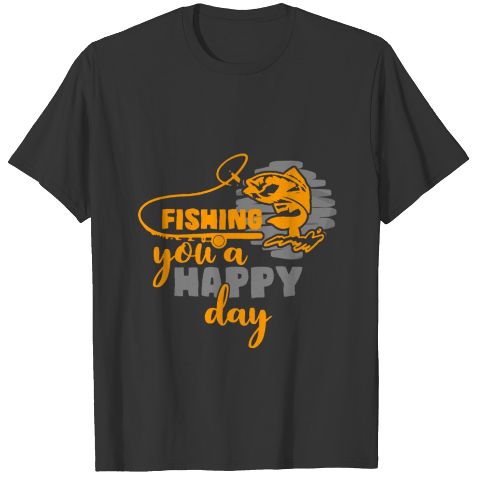 bass fishing lures fishing excursionFishing Makes T-shirt