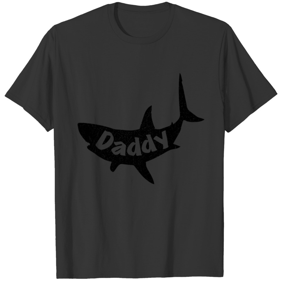 Daddy Shark Father's Day Gift Papa Birthday Dad Me T Shirts