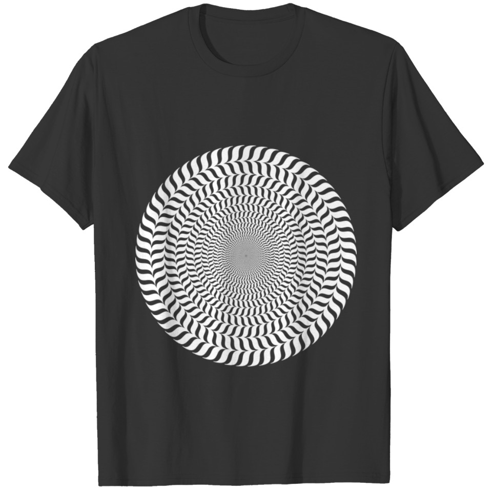 Optical illusion illusion gift idea T-shirt