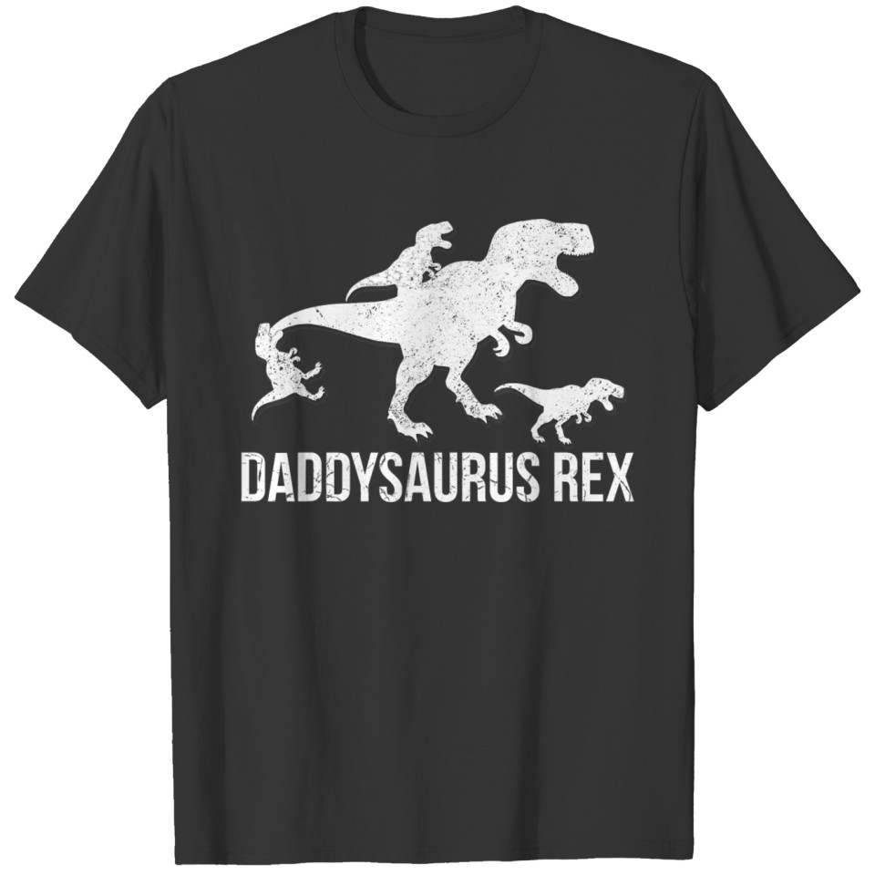 Daddysaurus Rex 3 kids T Shirt T-shirt