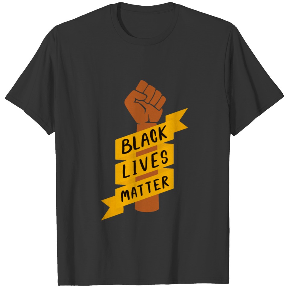 Black Lives Matter - Proud Awareness Black Power T-shirt